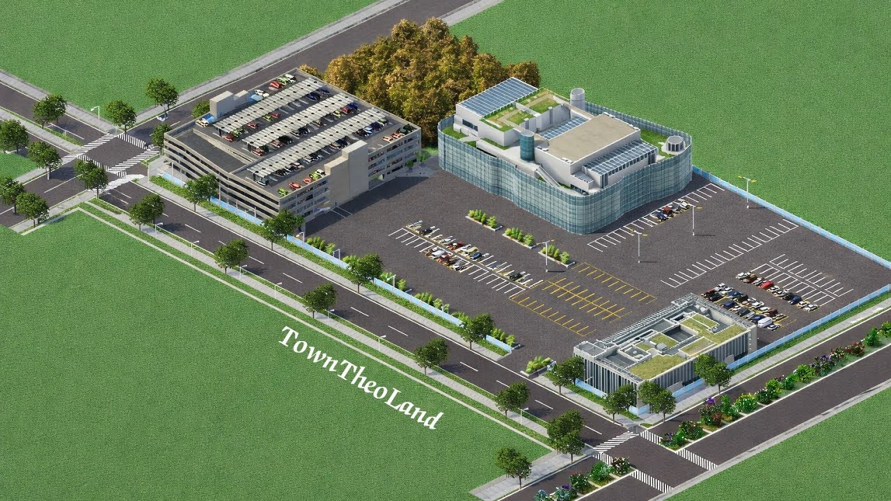 Как я построил реалистичную коммерческую улицу в районе Теотаун.