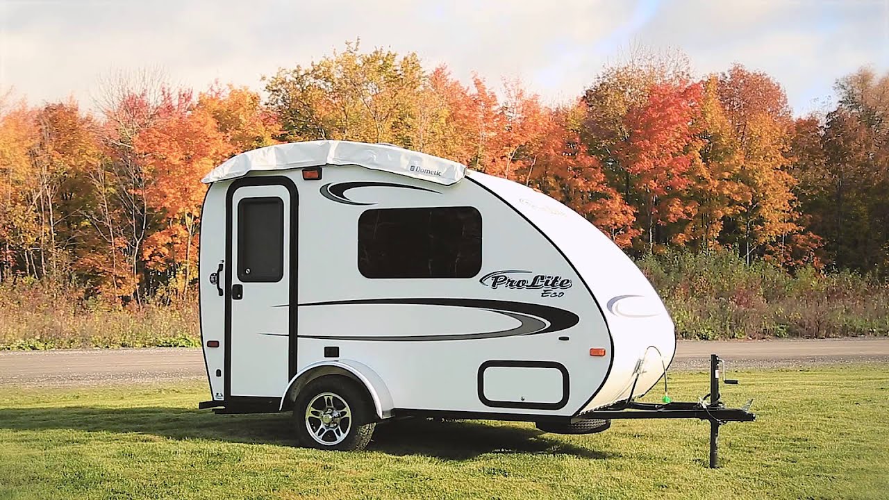prolite eco 12 travel trailer mini campers