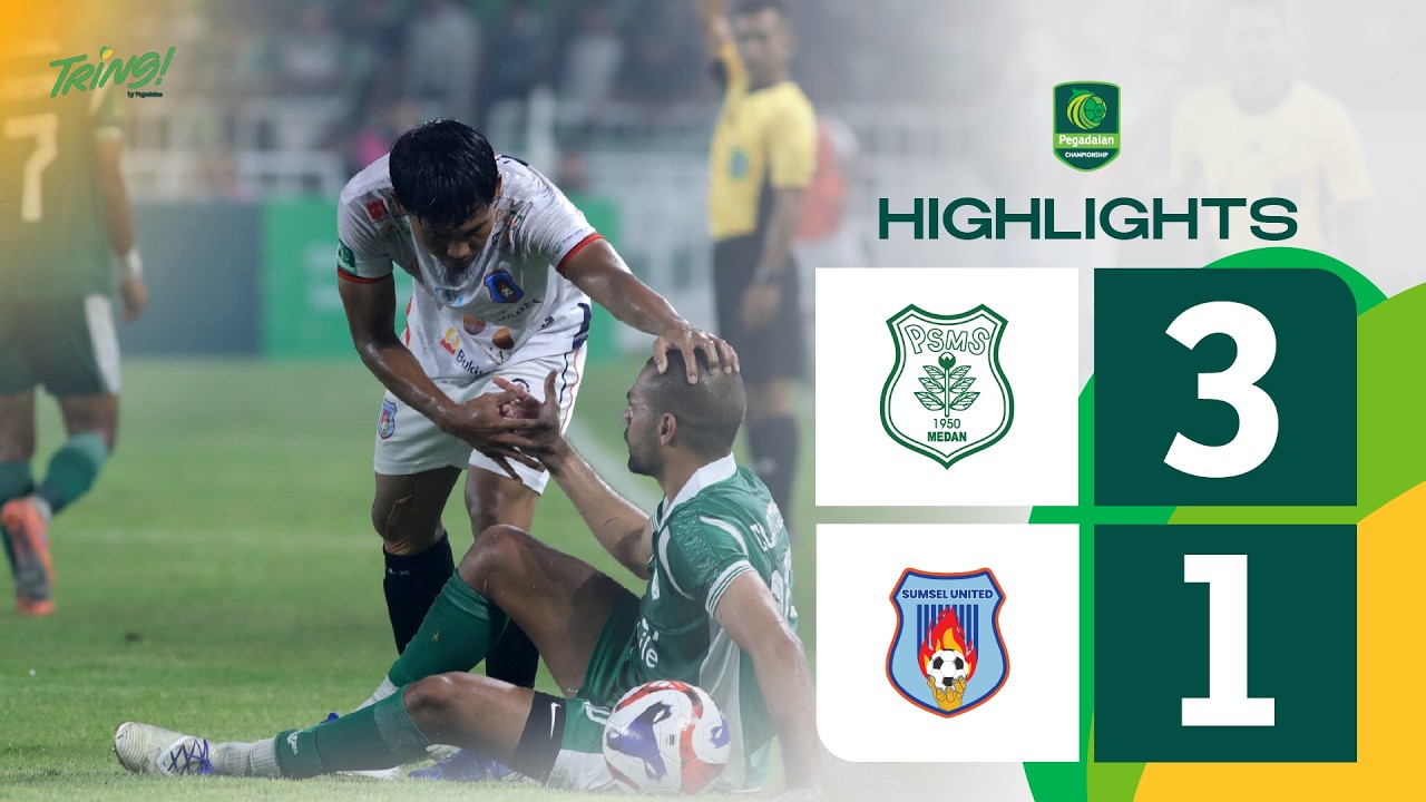 Highlight Pegadaian Championship 2025-26 | PSMS Medan vs Sumsel United | Pekan 19