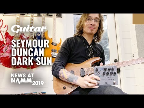 Periphery's Mark Holcomb demos his signature Seymour Duncan pedal #NAMM2019