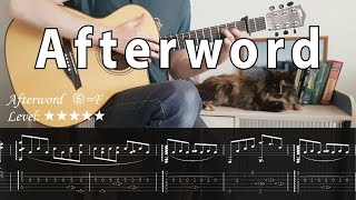 Afterword - fingerstyle guitar + tabs