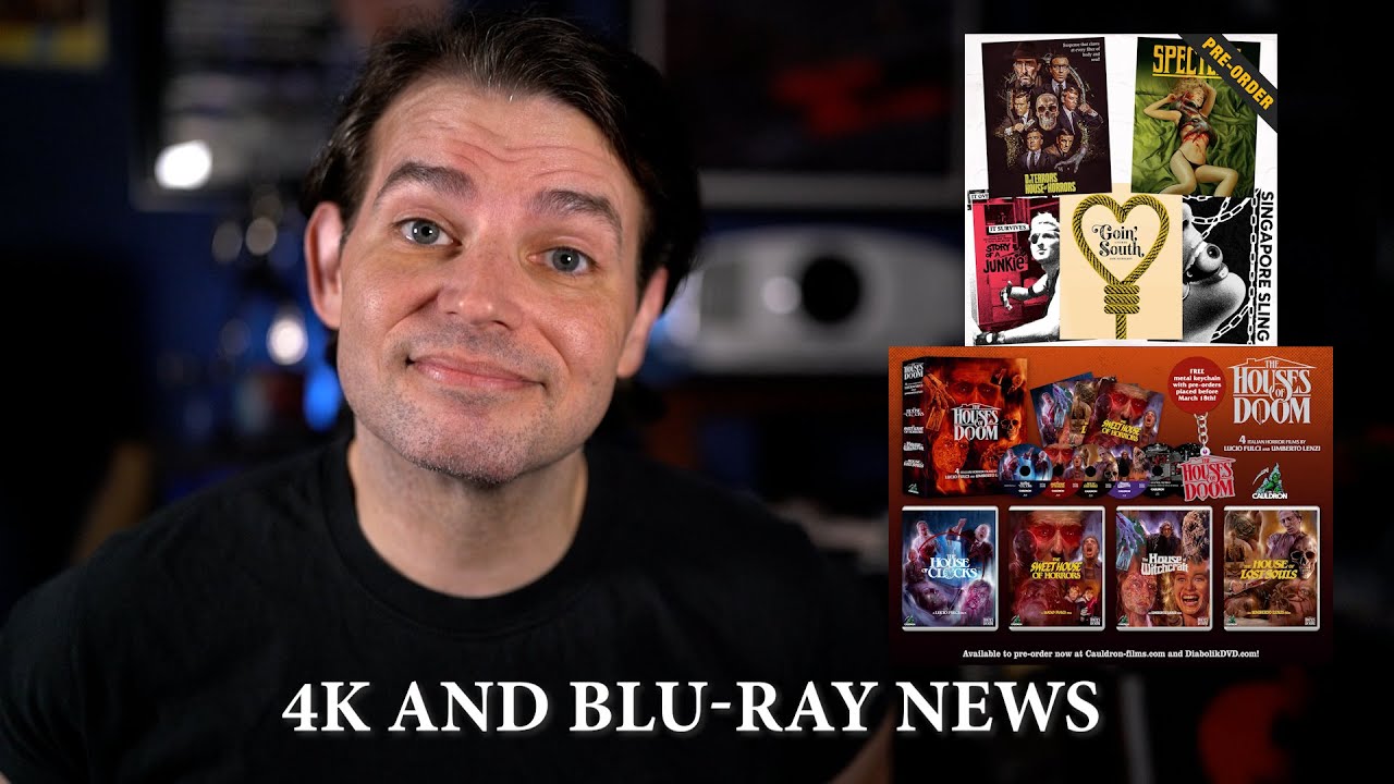 NEWS Vinegar Syndrome March Titles, Cauldron Films Fulci/Lenzi Box Set