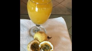 Jugo De Parcha Fresco Y Rico Al Natural (Maracuyá ) (Passion Fruit)