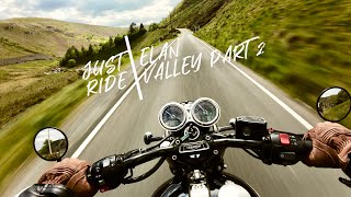 Elan Valley part 2 RIDE POV \\ Triumph T120 Black 1200 [4K]