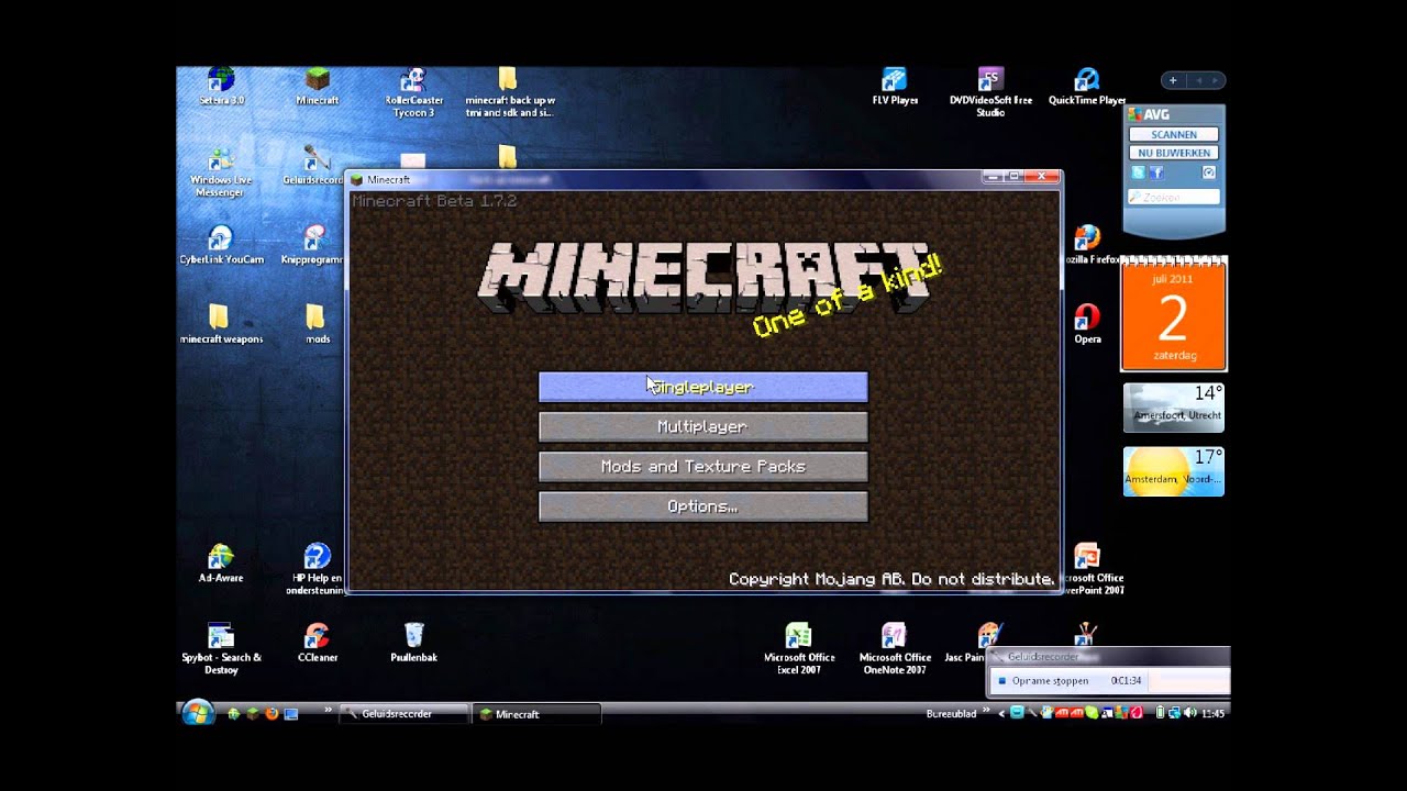 minecraft: how to install too many items for beta 1.7.3 *dutch* - YouTube