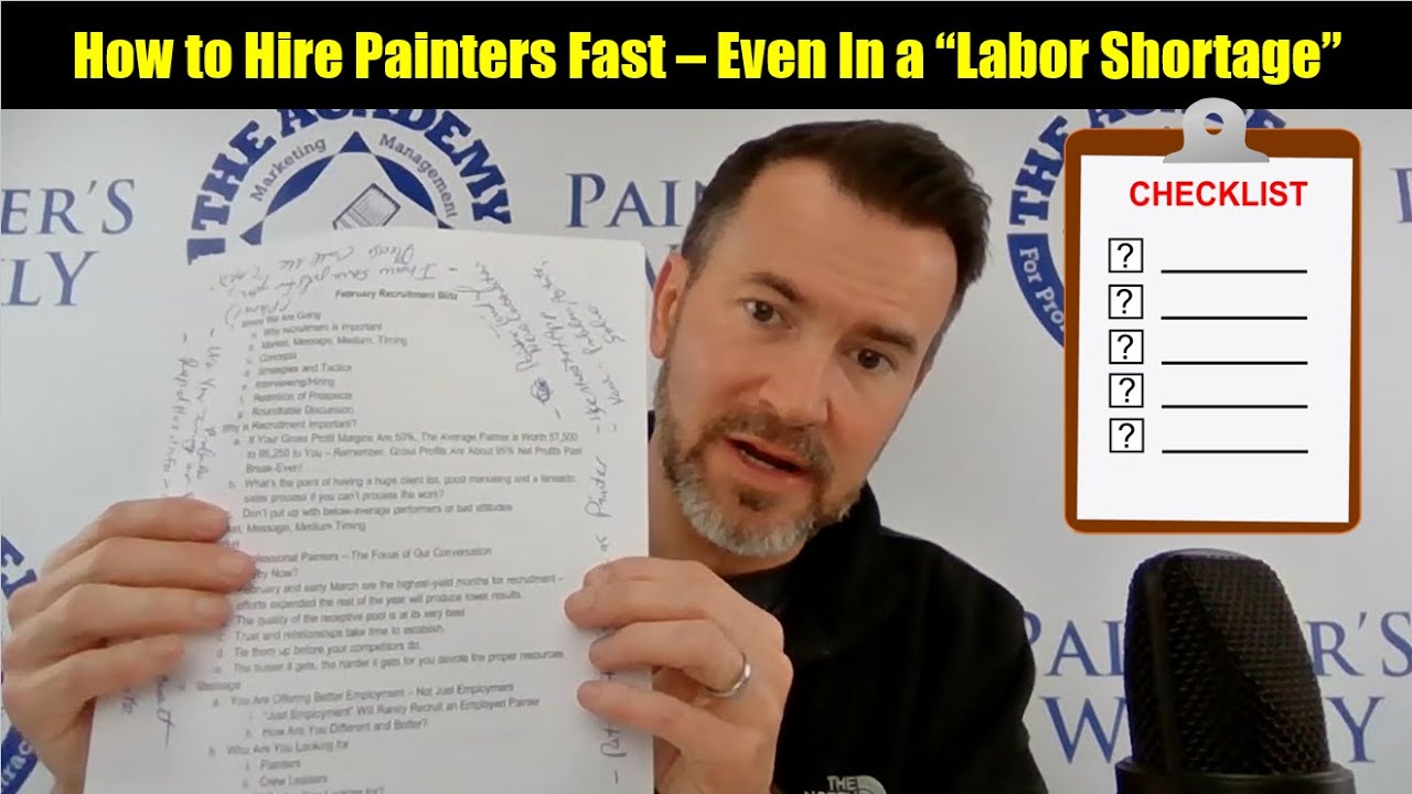 How to Hire Painting Staff or Crew Members & Why to Do It Now! YouTube