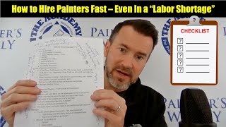 Stop Waiting! How to Hire and Scale Your Painting Crew Right Now