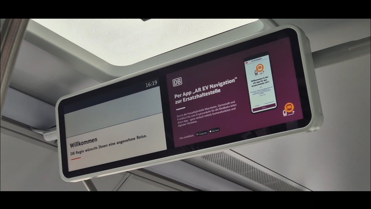 Haltestelleninformationen zu SEV-Bussen (Ersatzverkehr) für Riedbahn-Züge.  Ingo Ruff in Busse.