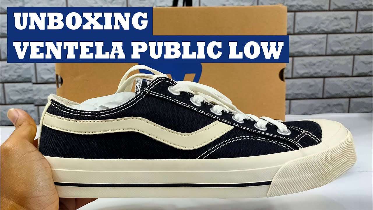 Unboxing Sepatu Ventela Public Low - YouTube
