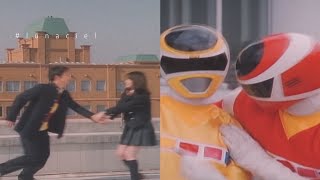 Megaranger Kenta X Chisato Mega Red X Mega Yellow Fmv