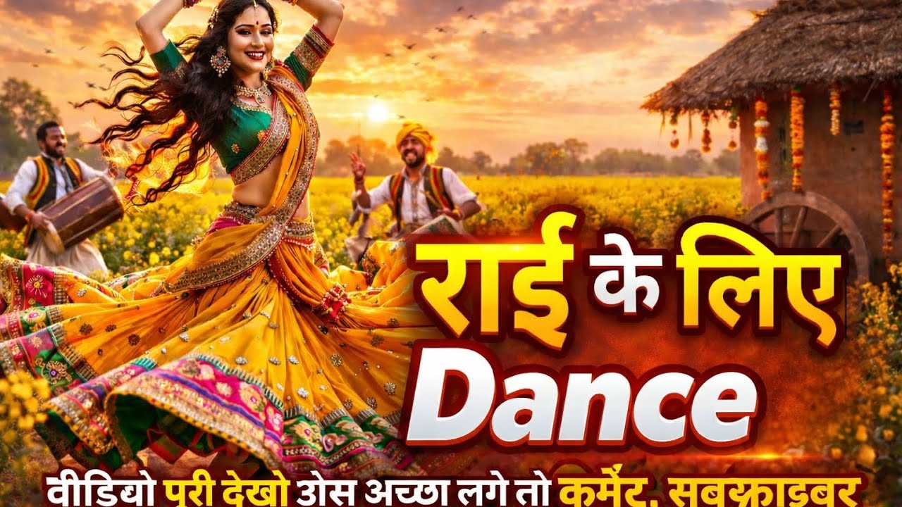 🔥 मध्यप्रदेश का असली राई डांस 💃🌾 देसी ठुमकों ने मचा दी धूम | Full HD Video 😍