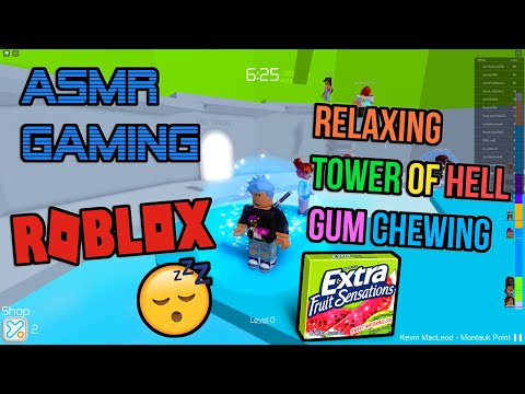 Asmr Gaming Roblox Tower Of Hell Relaxing Gum Chewing Keyboard Sounds Whispering Youtube - error fractail is a noob computer roblox