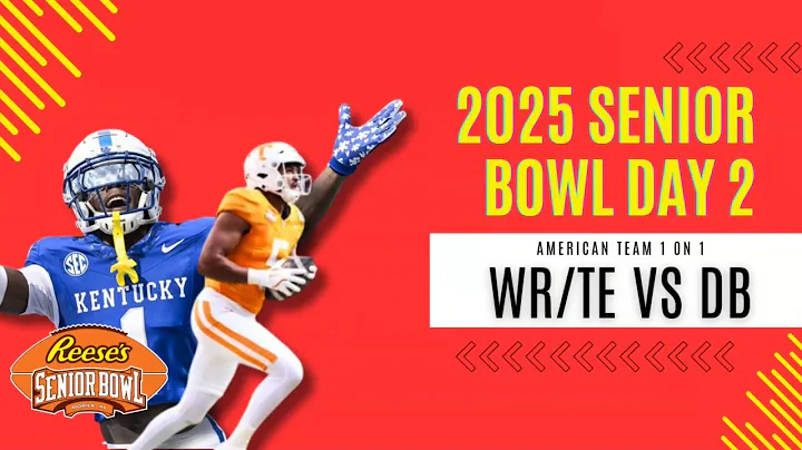 2025 Senior Bowl American WR vs DB 1 on 1 Day 2 BATTLES