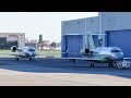 TWO (2) Brand New Bombardier Global 6000 + 7500 landing in Montreal (YUL/CYUL)