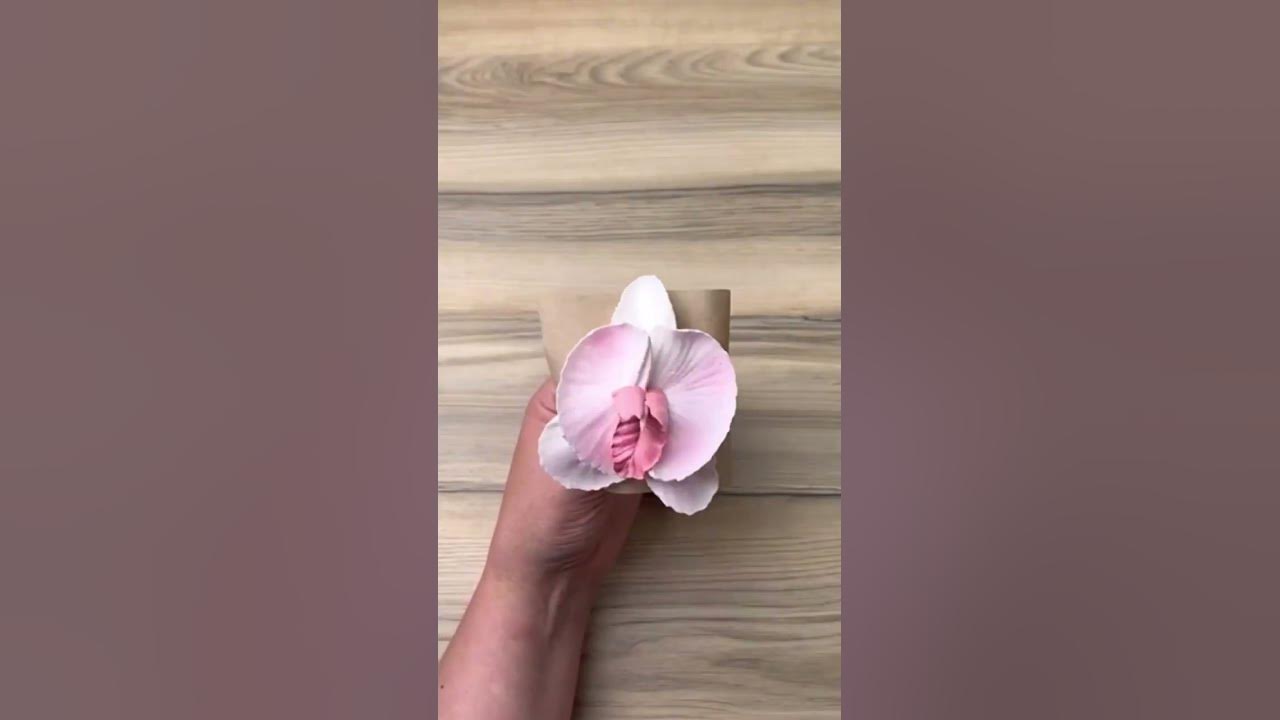 Орхидея из зефира от @olga.zarubina0501🌺РЕЦЕПТ Классического Зефира ...
