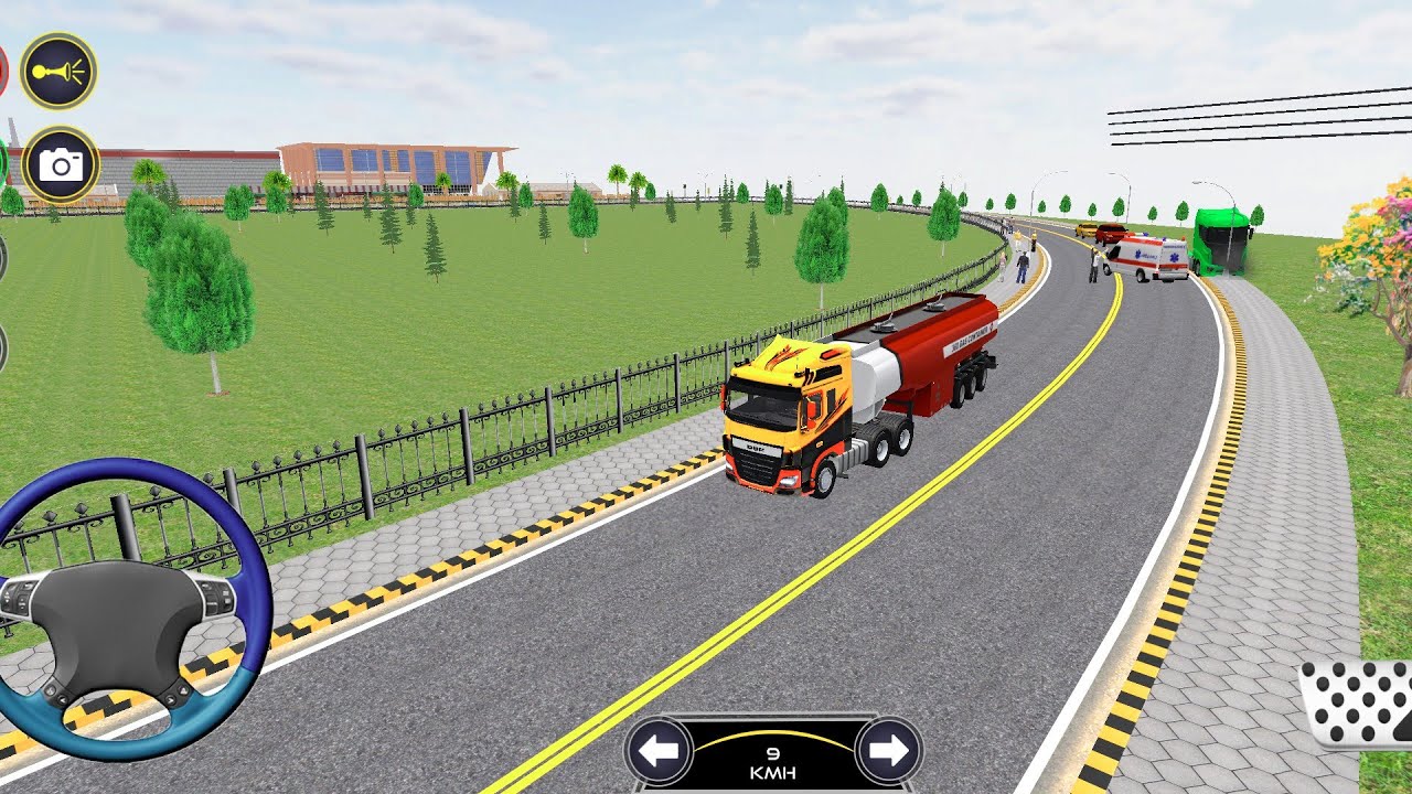Indian Truck Wala Game 2024 | Oil Tanker Truck Driving 3D | Android gameplay malayalam