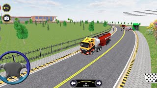 インドのトラックゲーム2024 | オイルタンカートラック運転3D | Androidゲームプレイマラヤーラム語 screenshot 3