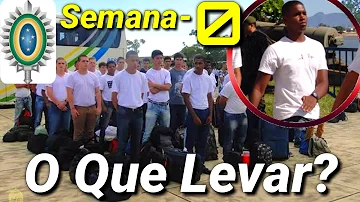 O que acontece na semana zero do Exército?