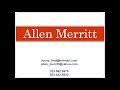 Allen Merritt - Character Voice Over clip