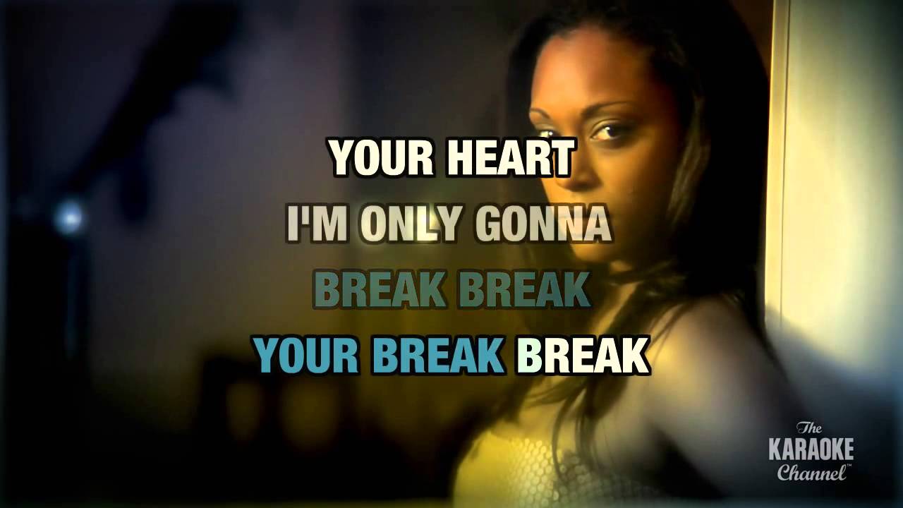 Break Your Heart Taio Cruz Karaoke with Lyrics YouTube