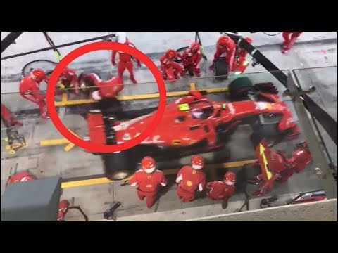 ferrari-mechanic-gets-his-leg-crushed---formula-one-2018-accident