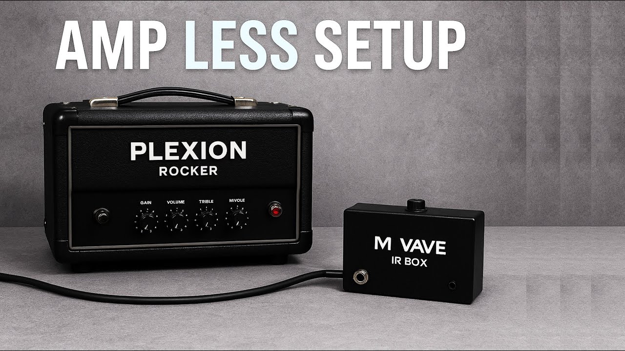 Amp-Less Guitar Rig for Small Gigs | VSN Plexion Rocker + M-VAVE IR BOX ...