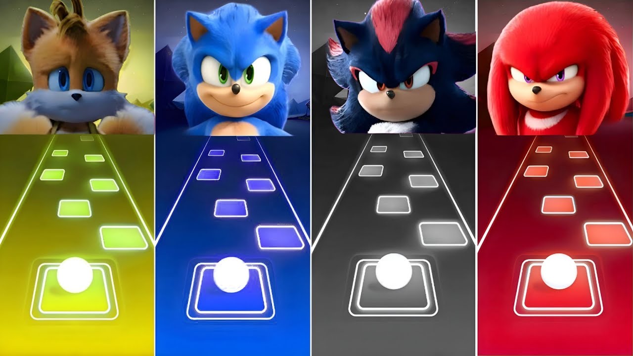 🔴 Sonic SUPER 😱 OTHER HEDGEHOG 3 Tiles Hop 🎯 Cedm rush 🟢 #110