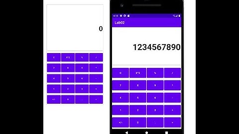 VTU MAD LAB::18CSMP68::PART-A::LAB 2 || Android Calculator Application #AndroidCalculator App