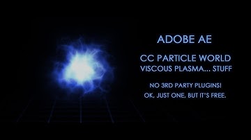 Adobe After Effects: CC Particle World Plasma/Smoke