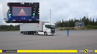 EuroNCAP Safety Tests of Scania G series 2025 MY - AstaZero