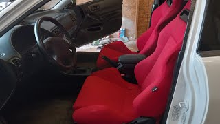 Swapping out the worst thing about the Integra (Nasty Interior)