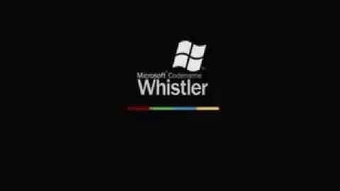 Windows Whistler build 2428 in VMWare Pro 16