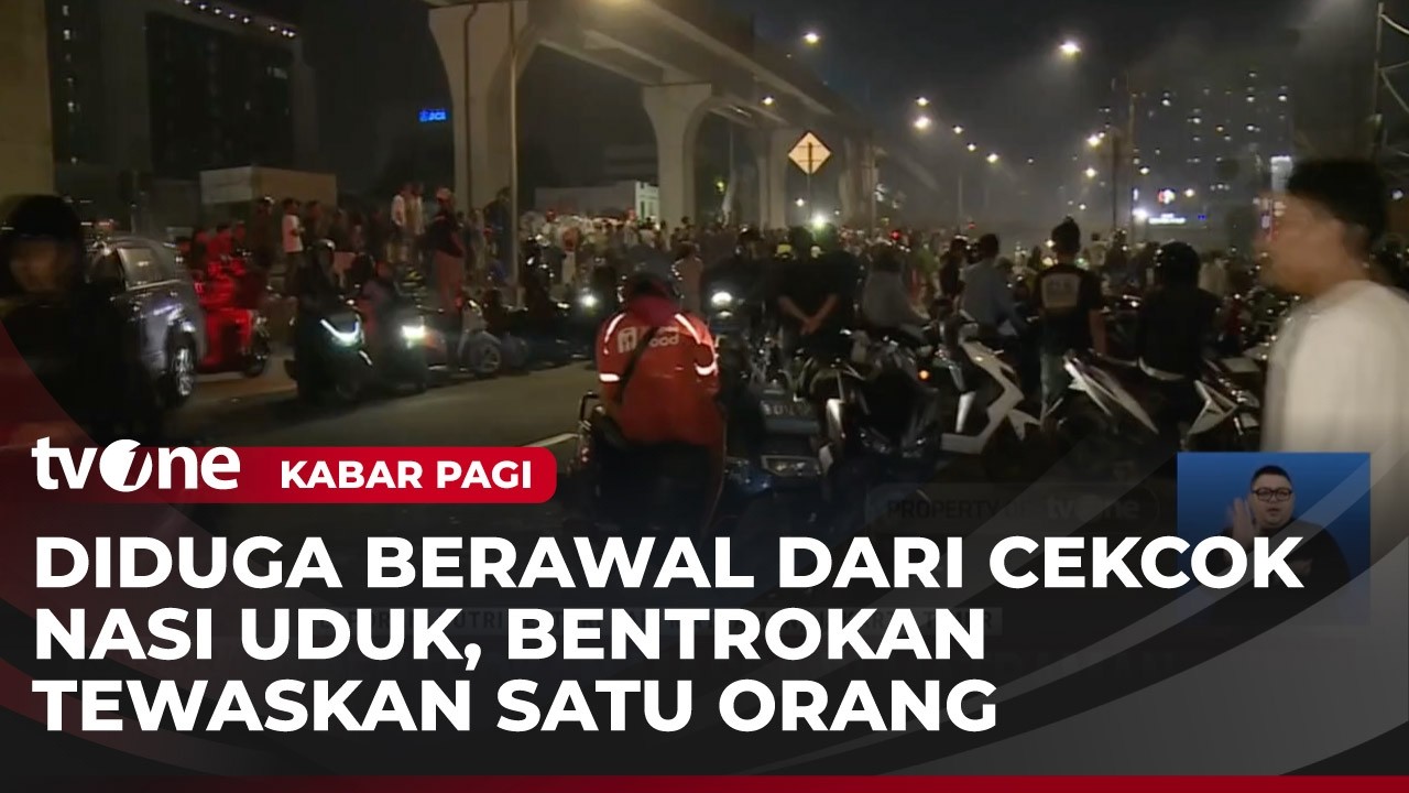Bentrokan Massa di Matraman Tewaskan Satu Orang, Begini Situasi di TKP