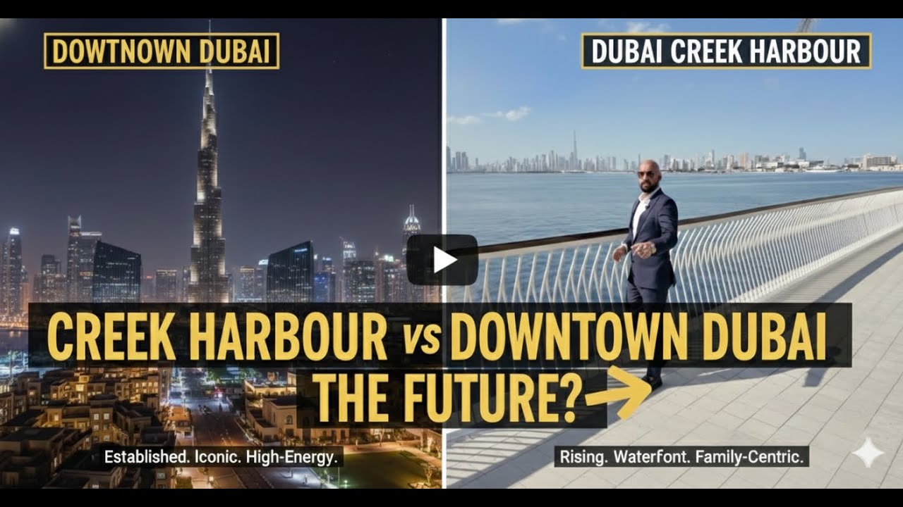 Emaar Creek Harbour vs Downtown Dubai | Will Creek Harbour Beat Downtown?