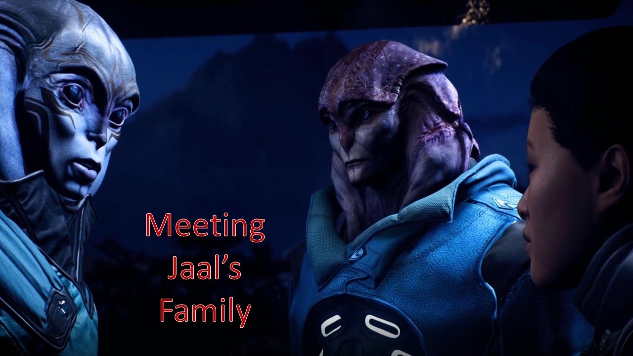 Mass Effect Andromeda - Meeting Jaal's Family - YouTube