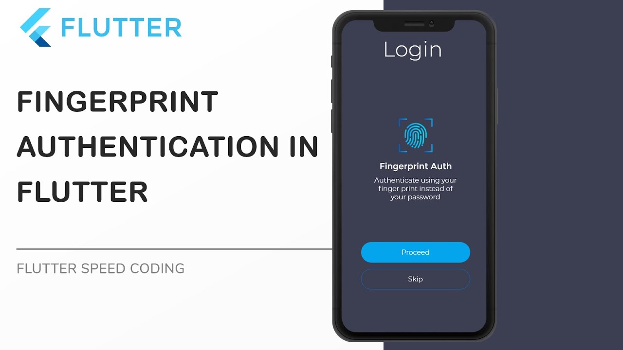 Fingerprint Authentication System in Flutter
