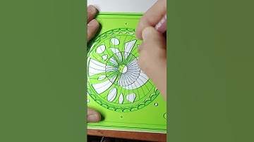 Draw with a spirograph step by step