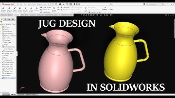 Jug Design in Solidworks. #SolidworksTutorials