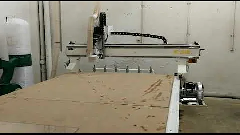 SUDA ATC CNC Router MG2040 cutting acrylic