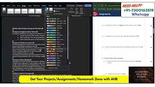Word 2024 In-Practice Ch 2 Independent Project 2-4 SIMnet McGraw Hill