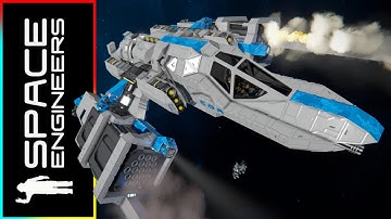 The Firestorm Class Bomber! - Space Engineers