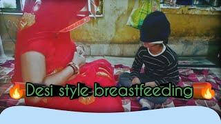Desi Style Breastfeeding