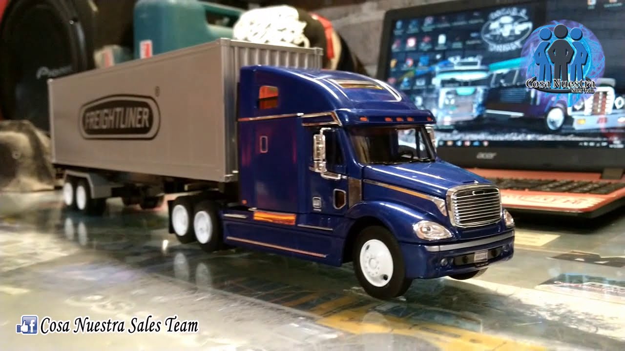 Estrenando Rines y Cromos el Freightliner Columbia Esc. 1:32 - YouTube display picture 1