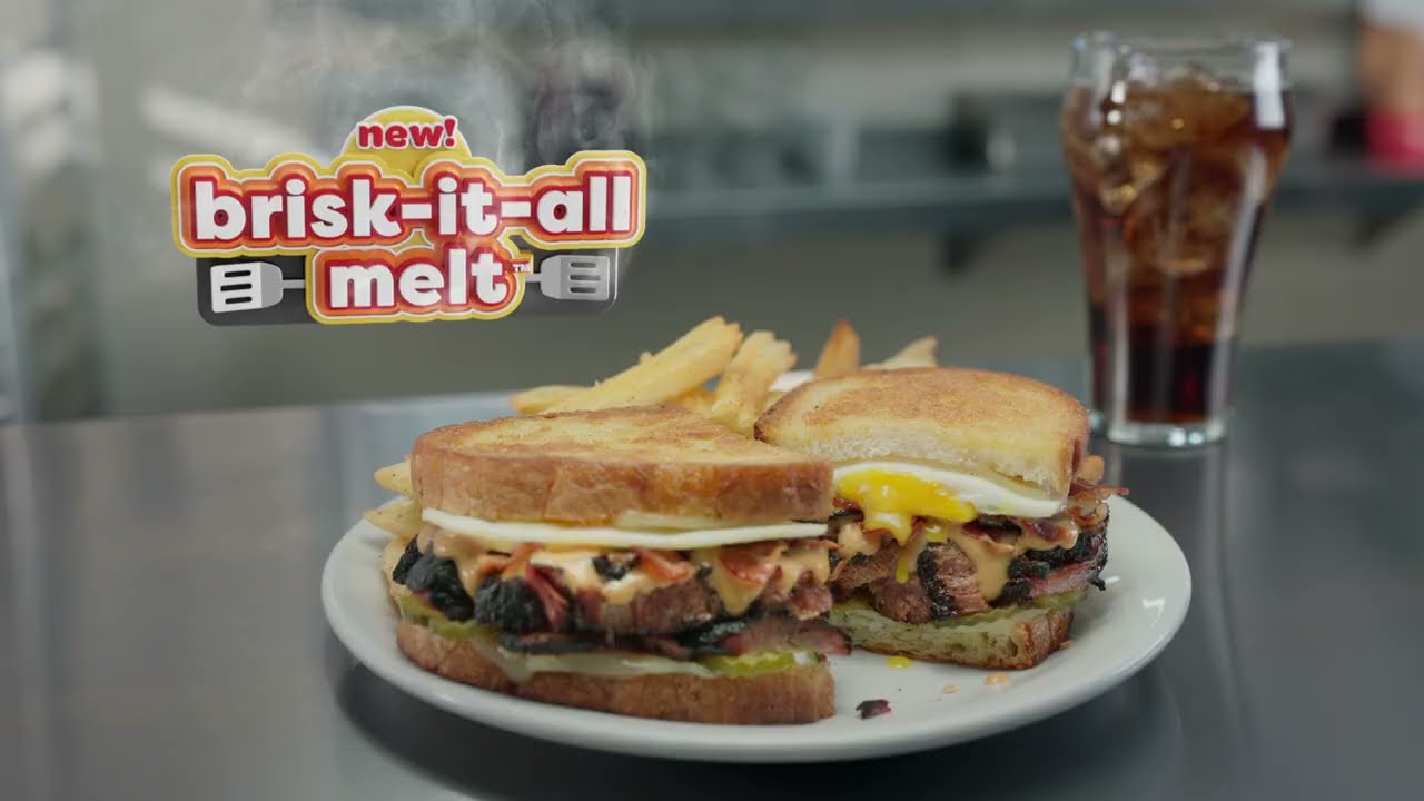 Denny's BriskItAll Melt YouTube