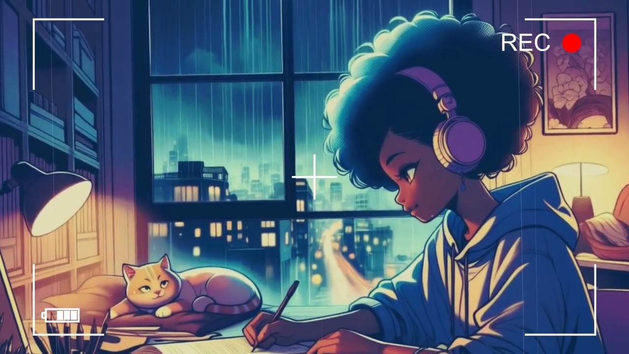 Playlist 1 - Brazilian Lofi: 1 Hour of relaxing music, study music, sleeping music, focus music