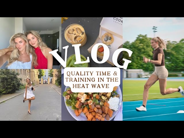 Bestie in town, Alltag & Training bei 40 Grad ❤️‍🔥 | Vlog Alica Schmidt