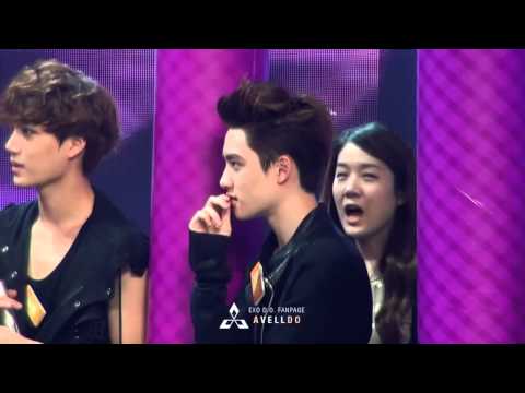 130603 Happy Camp 멤버들 귀요미 플레이어 볼 때 경수