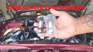 How To Replace Fuel Injectors and O-Rings || 1998 to 2002 Honda Accord