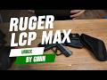 Unbox : Ruger LCP Max .380 acp ปืน pocket หรือ Backup ชั้นดี ลูกดก ขนาดเชื่อใจได้
