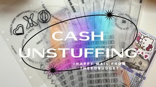 cash un-stuffing | paying off my credit cards | may 2024